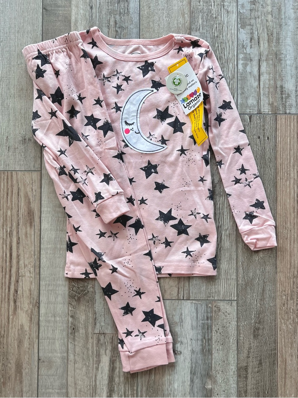 NWT Lamaze Girls Star Pajamas Size 5T